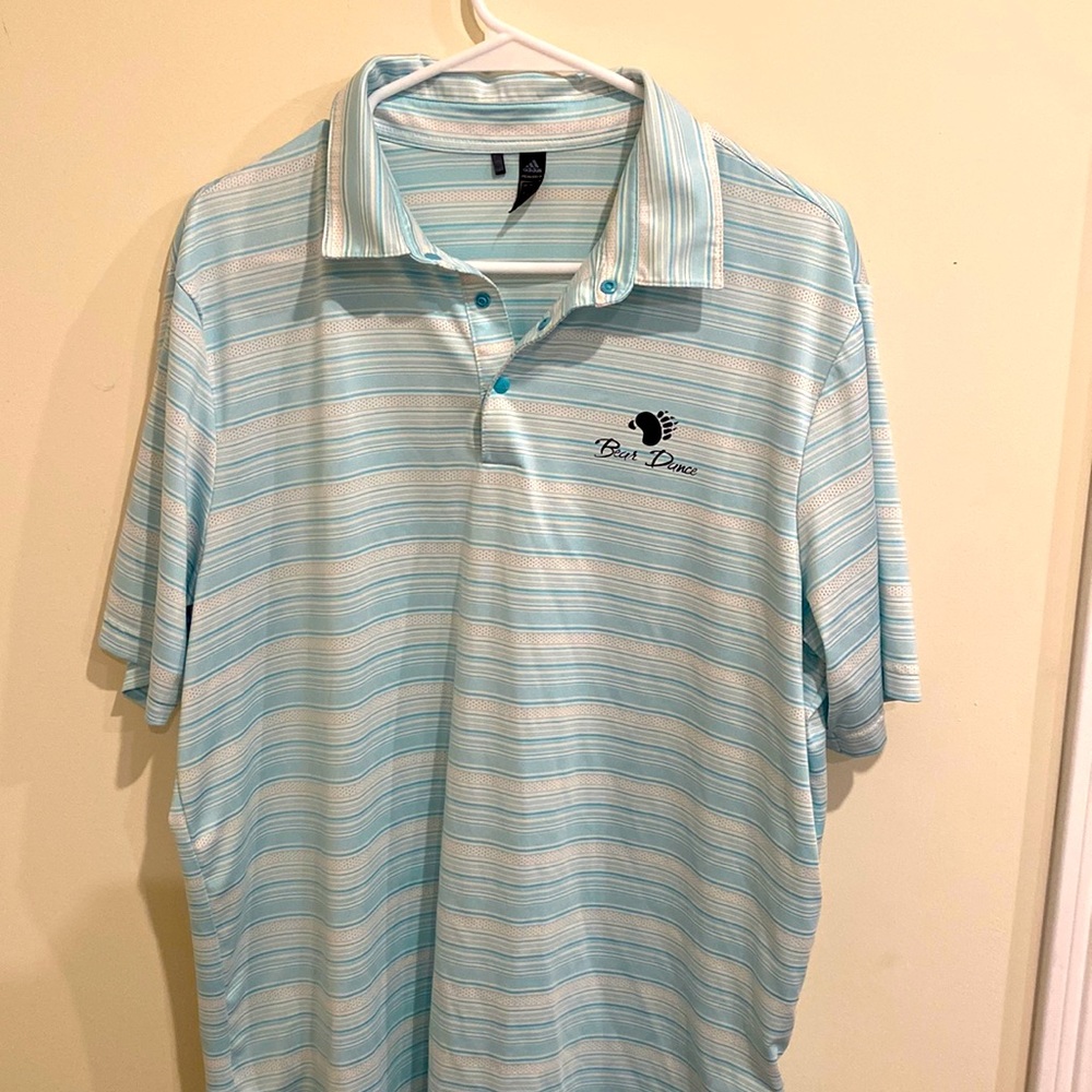 Adidas primegreen bear dance golf club polo shirt